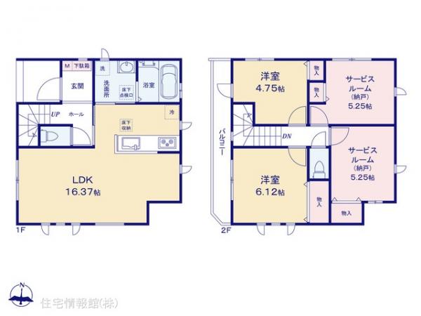 新築戸建 東京都足立区保木間１丁目15-19 東武伊勢崎線竹ノ塚駅 5,890万円