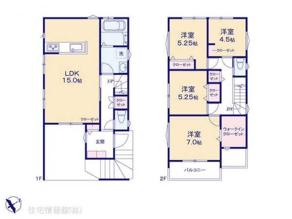 新築戸建 神奈川県横浜市旭区上白根２丁目63-4 相鉄本線鶴ヶ峰駅 4,850万円