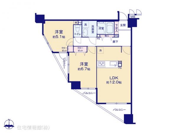 中古マンション 神奈川県川崎市幸区南幸町２丁目21-6 JR東海道本線(東京〜熱海)川崎駅 7,499万円