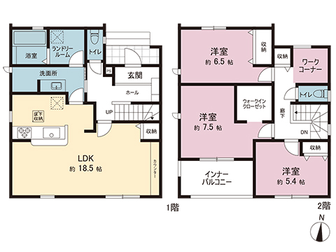 新築戸建 春日部市藤塚 東武野田線藤の牛島駅 3,490万円