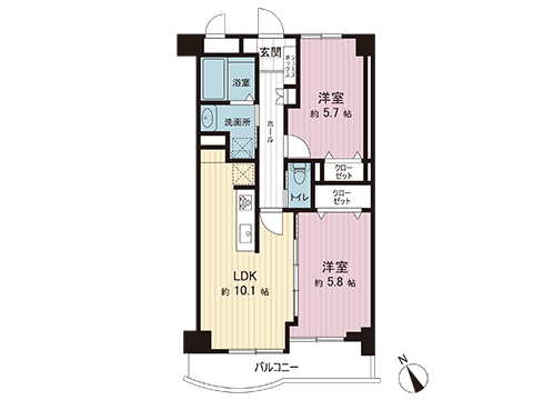 中古マンション 横浜市港北区綱島東５丁目 横浜市営地下鉄グリーンライン日吉駅 3,790万円