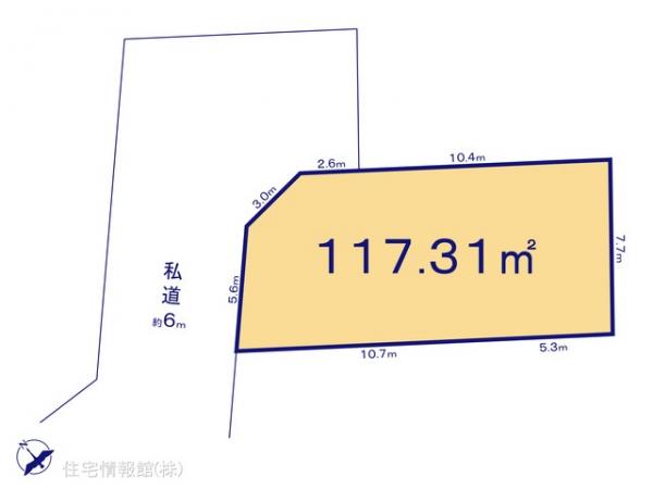 土地 埼玉県さいたま市西区大字佐知川1341 JR京浜東北線大宮駅 2,099万円