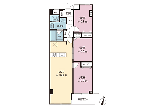 中古マンション 川崎市宮前区鷺沼１丁目 東急田園都市線鷺沼駅 4,599万円