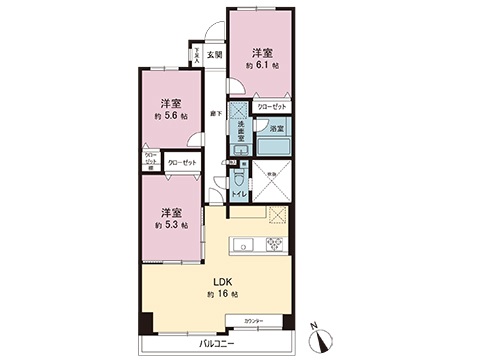 中古マンション 西東京市東伏見３丁目 西武新宿線東伏見駅 5,380万円