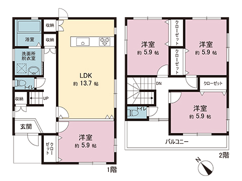 中古戸建 千葉市中央区松ケ丘町 京成千原線大森台駅 2,449万円