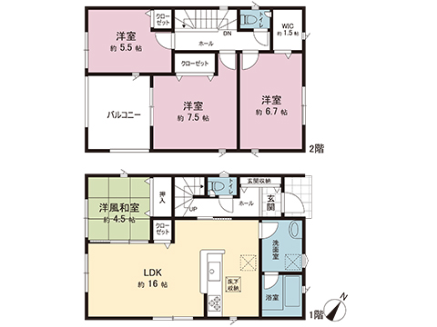 新築戸建 秦野市菩提 小田急線渋沢駅 2,480万円