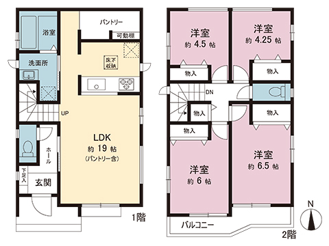 新築戸建 座間市東原１丁目 相鉄本線さがみ野駅 3,990万円