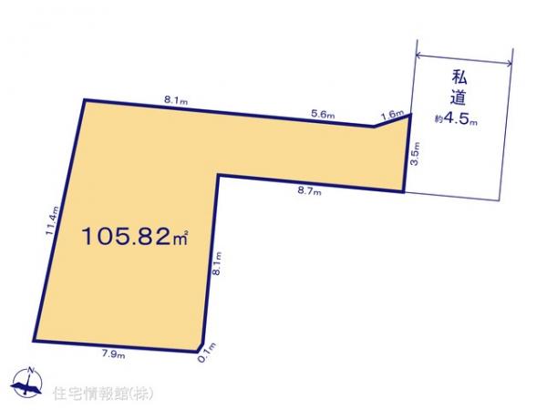 土地 東京都世田谷区上祖師谷６丁目14 京王線千歳烏山駅 7,990万円
