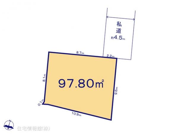土地 東京都世田谷区上祖師谷６丁目14 京王線千歳烏山駅 8,390万円