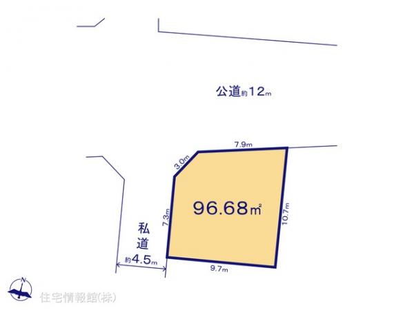 土地 東京都世田谷区上祖師谷６丁目14 京王線千歳烏山駅 8,790万円