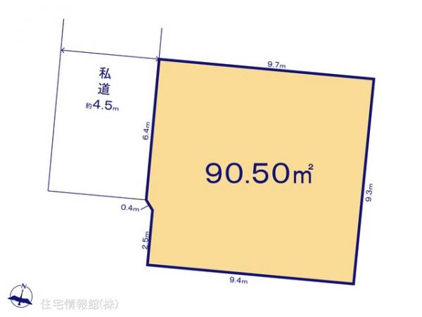 土地 東京都世田谷区上祖師谷６丁目14 京王線千歳烏山駅 8,390万円