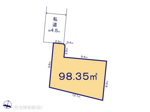 土地 東京都世田谷区上祖師谷６丁目14 京王線千歳烏山駅 7,790万円