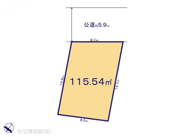 土地 埼玉県新座市野寺３丁目510-36 西武池袋線保谷駅 3,498万円