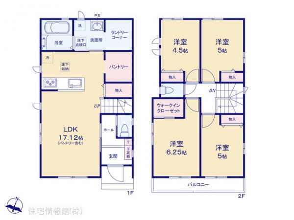 新築戸建 千葉県船橋市松が丘２丁目746-31 京成松戸線高根公団駅 3,290万円