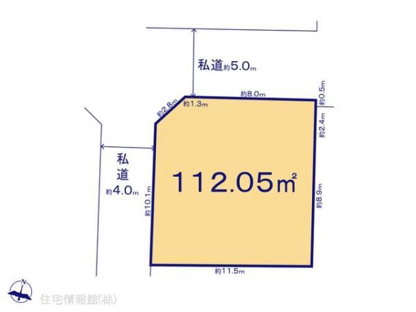 土地 千葉県柏市篠籠田1450-4 東武野田線豊四季駅 2,490万円