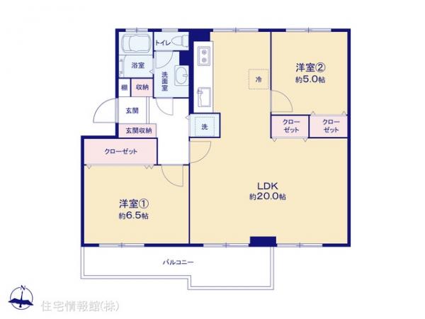 中古マンション 神奈川県横浜市神奈川区片倉１丁目17-16 横浜市営地下鉄ブルーライン片倉町駅 2,590万円