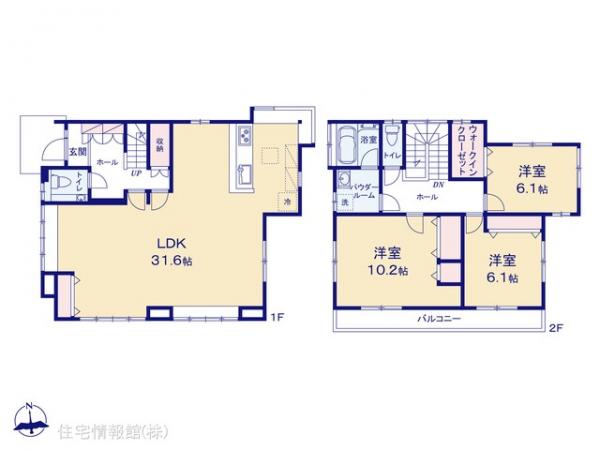 中古戸建 神奈川県川崎市麻生区金程１丁目25-2 小田急線新百合ヶ丘駅 7,299万円