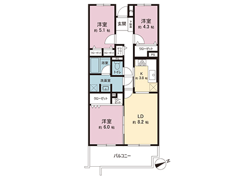 中古マンション 川崎市多摩区宿河原１丁目 JR南武線登戸駅 4,480万円