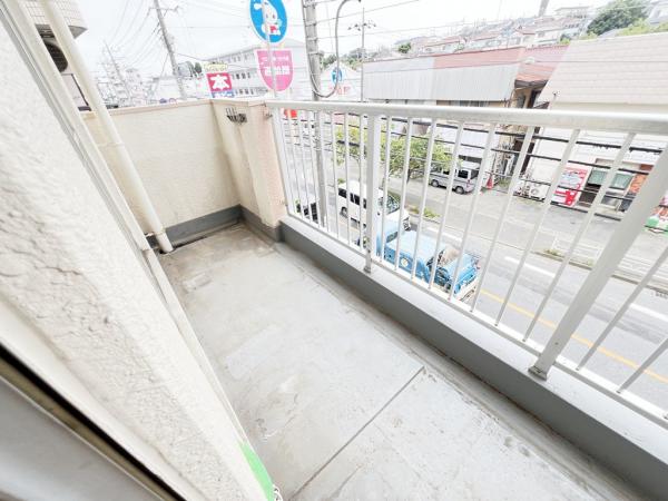 朝日生田マンション バルコニー