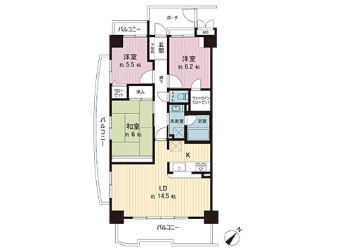 中古マンション 我孫子市我孫子３丁目 JR成田線我孫子駅 2,600万円