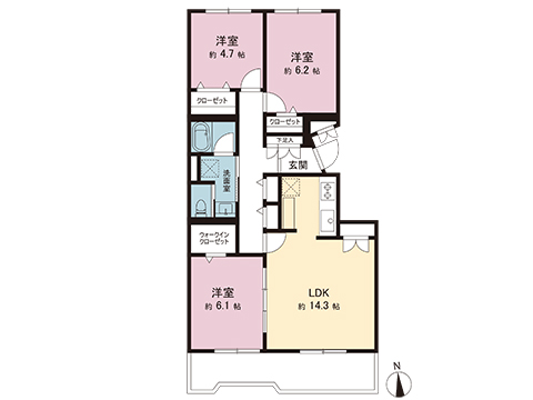 中古マンション 西東京市西原町４丁目 西武新宿線田無駅 2,680万円