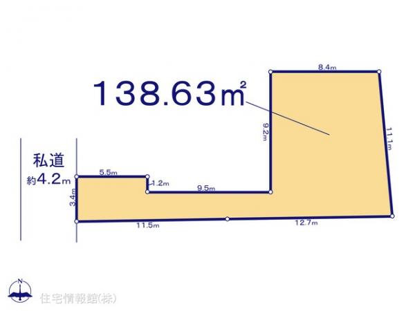 土地 神奈川県横浜市鶴見区梶山１丁目22-13 JR京浜東北線鶴見駅 3,280万円