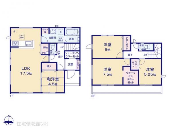 新築戸建 千葉県木更津市牛込536-1 JR内房線木更津駅 3,390万円