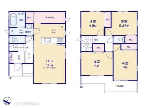 新築戸建 埼玉県さいたま市北区奈良町42-2 JR高崎線宮原駅 4,890万円