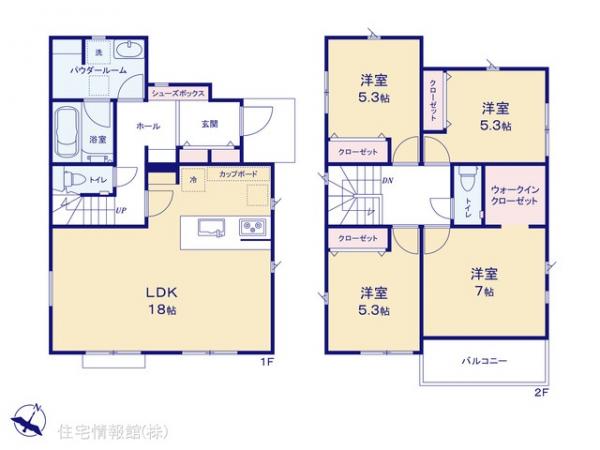 新築戸建 東京都町田市金井１丁目6 小田急線玉川学園前駅 5,180万円