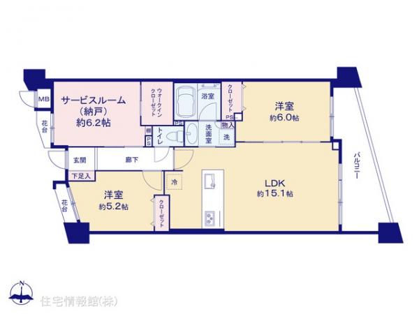 中古マンション 神奈川県横浜市港南区港南中央通12-37 横浜市営地下鉄ブルーライン港南中央駅 6,499万円