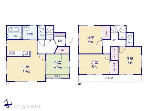中古戸建 千葉県八千代市高津495-16 京成本線八千代台駅 2,499万円