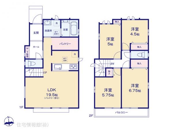 新築戸建 東京都小金井市貫井南町４丁目13 JR中央線国分寺駅 6,690万円