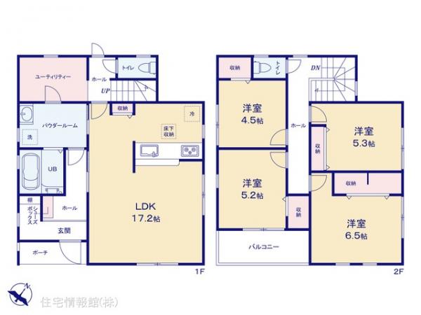 新築戸建 埼玉県さいたま市岩槻区東岩槻６丁目11-1 東武野田線東岩槻駅 4,180万円