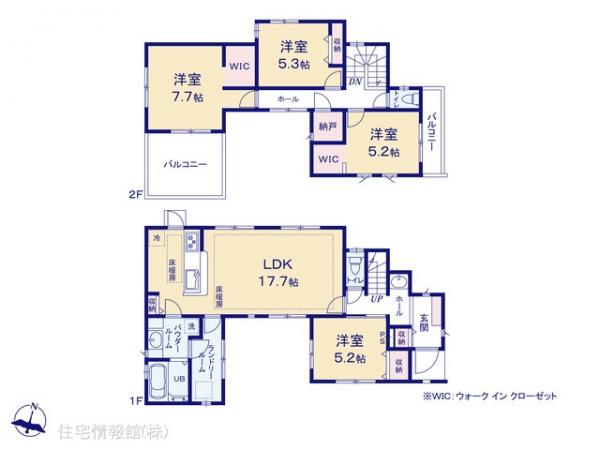 新築戸建 東京都板橋区赤塚５丁目20-28 東武東上線成増駅 9,180万円