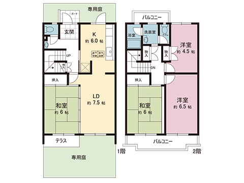 中古マンション 多摩市落合５丁目 京王相模原線京王多摩センター駅 2,150万円