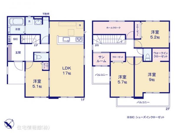 新築戸建 千葉県市原市君塚２丁目21-8 JR内房線八幡宿駅 3,998万円