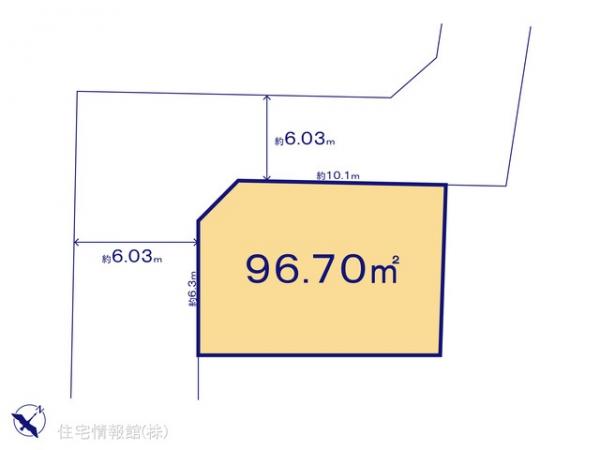 土地 埼玉県狭山市大字北入曽369-1 西武新宿線入曽駅 1,250万円