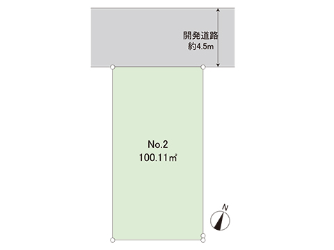 建築条件付き土地 綾瀬市蓼川１丁目 相鉄本線相模大塚駅 2,180万円