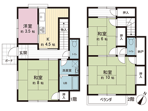 中古戸建 南足柄市和田河原 伊豆箱根鉄道大雄山線和田河原駅 1,380万円
