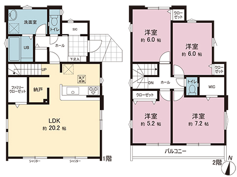 新築戸建 藤沢市大庭 小田急江ノ島線善行駅 5,299万円