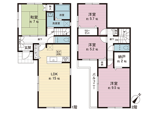 中古戸建 八王子市下恩方町 JR中央線西八王子駅 2,680万円