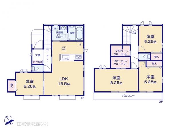 新築戸建 千葉県松戸市胡録台253-2 JR常磐線（上野〜取手）松戸駅 5,290万円