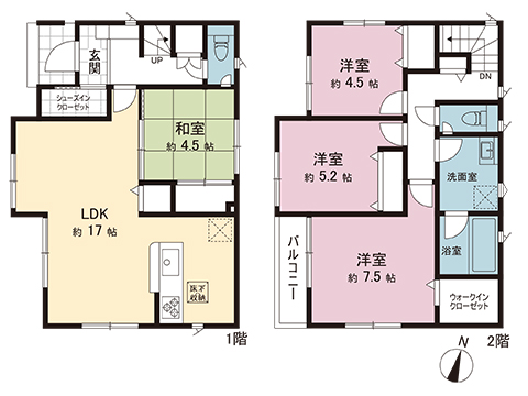 中古戸建 海老名市上今泉３丁目 JR相模線入谷駅 3,499万円