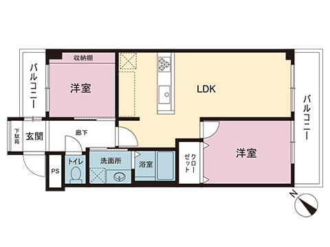 中古マンション 横浜市青葉区梅が丘 東急田園都市線藤が丘駅 2,300万円
