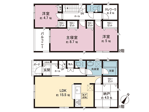 新築戸建 宇都宮市中岡本町 JR東北本線 (宇都宮線）岡本駅 3,290万円