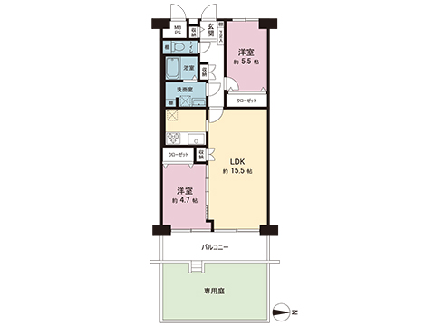 中古マンション 川越市中台１丁目 西武新宿線南大塚駅 1,499万円