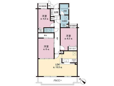 中古マンション 千葉市緑区おゆみ野南５丁目 京成千原線おゆみ野駅 2,970万円