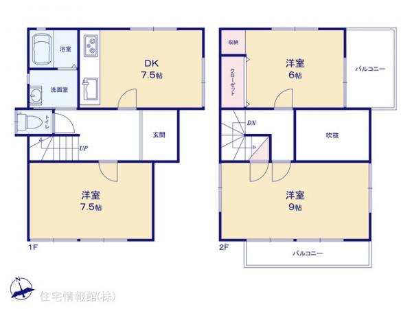 中古戸建 千葉県松戸市栄町西５丁目1307-1 千代田常磐線北松戸駅 2,749万円