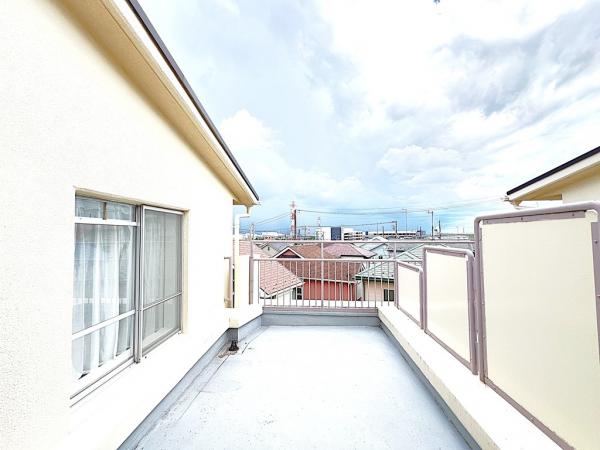 白金山団地 バルコニー