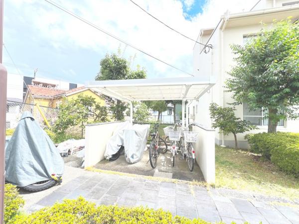 白金山団地 駐輪場
